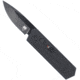 CobraTec Knives Stinger Folder 1.9in Folding Knife, 1.9 in Blade, D2, Black, CTSTRBLK
