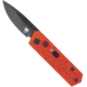 CobraTec Knives Stinger Folder 1.9in Folding Knife, 1.9 in Blade, D2, Red, CTSTRRED