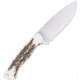 Cobratec Knives Cobratec Twin Mountain 4 Fixed Blade Geniun Stag W/shth