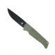 CobraTec Knives Viper Hidden Release Folding Knife, 3.125in, D2, Od Green, CTVIPERHRODG