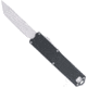 CobraTec Knives CTRNGBLKDNS Ranger 3.25 OTF Plain Stonewashed D2 Steel Blade,