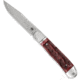 CobraTec Knives CTTHRRED Trapper Hidden Release 3.12 OTF Drop Point Plain Satin