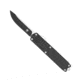 CobraTec Knives Dominator OTF Knife, 3.25in, Large, D2 Steel, Black, CTDOMBLK