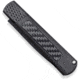 CobraTec Knives Gideon Automatic Folding Knife, 3in, Carbon Steel, Aluminum Carbon Fiber Handle, CTGBHRCF154