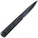 CobraTec Knives Gideon Automatic Folding Knife, 3in, Carbon Steel, Aluminum Black/Red Handle, CTGHRBRB