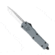 CobraTec Knives FS-3 Large OTF Automatic Folding Knife, 3.5in, D2 Steel, Tanto Non-Serrated Blade, Carbon Fiber Handle, LCFFS-3TNS