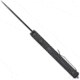 CobraTec Knives Mamba Fixed Blade Knives, 4.75in, D2 Steel, Black Textured Aluminum Handle, 164137