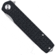 CobraTec Knives Medium Cayden Folding Knives, 3.25in, D2, Stonewashed Plain Drop Point Blade, Black G10 Handle, MCTCAYDENBLKDNS