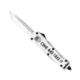 CobraTec Knives FS-3 Medium OTF Automatic Folding Knives, 3in, D2 Steel, Tanto Non-Serrated Blade, Cerakote/Come And Take It Handle, MCATIFS-3TNS