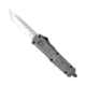 CobraTec Knives FS-3 Medium OTF Automatic Folding Knives, 3in, D2 Steel, Tanto Non-Serrated Blade, Stonewash Handle, MSWFS-3TNS
