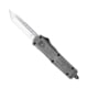CobraTec Knives FS-3 Medium OTF Automatic Folding Knives, 3in, D2 Steel, Tanto Non-Serrated Blade, Stonewash Handle, MSWFS-3TNS