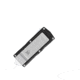 CobraTec Knives Money Clip OTF Automatic Folding Knives, 1.75in, D2 Steel, Drop Non-Serrated, Black, BLKOTFMCDNS