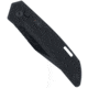 CobraTec Knives Naja 3.50 Folding Plain Black Powder Coated D2 Steel Blade, 4.75 Black G10 Scales Handle, CTNAJBLK