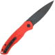 CobraTec Knives REDDIABLOAUTO Diablo 3.50 Folding Black Stonewashed D2 Steel B