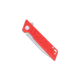 CobraTec Knives Riptide D2 3 in Folding Knive, D2 Blade, G-10, RED, CTRTDD2RED