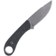 CobraTec Knives Skinner Gen II 3.50 Folding Plain Stonewashed D2 Steel Blade, 4.31 Black w/Finger Ring G10 Scales Handle, SD2DNSBLKGEN2