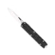 CobraTec Knives Small Enforcer OTF Knife, 2.25in, M390 Drop Non-Serrated, Black, SCTEBLKM390DNS