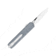 CobraTec Knives Small Enforcer OTF Knife, 2.25in, M390 Drop Non-Serrated, Grey, SCTEGRYM390DNS