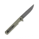 CobraTec Knives Streamline Folding Knive, 3.5in, D2 Stonewash, G-10, Od Green, CTODGG10SL