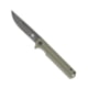 CobraTec Knives Streamline Folding Knive, 3.5in, D2 Stonewash, G-10, Od Green, CTODGG10SL
