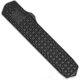 CobraTec Knives Black Mamba OTF Automatic Folding Knife, 2.75 in, D2 Steel, Spear Point Blade, 6061 T6 Aluminum, Black Handle, CTMBM