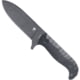 CobraTec Knives PSK Fixed Blade Knife, 4.5 in, 14C28N Black Dark Stonewashed, Spear Point, G-10, Black Handle, CTPSKBLKG10DSW, 1410077