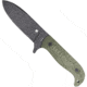CobraTec Knives PSK Fixed Blade Knife, 4.5 in, 14C28N Black Stonewasheded Blade, Spear Point Blade, Micarta, OD Green Dark Stonewashed Handle, CTPSKODGMCADSW, 1410079