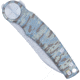 CobraTec Rogue Assisted Opening Folding Knife, 3.125 in, M390 Steel, Clip Point Blade, Titanium, Digital Camo Handle, CTROGM390CPNS