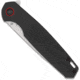 CobraTec Knives Talon Folder Folding Knife, 3.18 in, D2 Steel, Tanto, G-10, Black Handle, CTTLNBLK, 1410175
