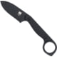 CobraTec Wolfteeth EDC Folding Knife, 2.75 in, 14C28N Sandvik steel, Tanto Blade, G10, Black Handle, CTWLTBLK