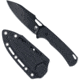 CobraTec Wolverine Fixed Blade Knife, Black, 1410090