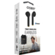Coby 511 True Wireless Earbuds, Black, COBY-CETW511BLK