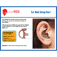 Code Red Silicone Semi-custom Ear Mold, Clear - CRD23511