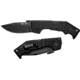 Cold Steel AK-47 Folding Knife, Black G-10 Handle, Black Blade, Plain 58TLAK