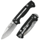 Cold Steel AD-15 Folding Knife, 3.5in, S35VN, Drop Point Blade, Black, Long G10 Handle, CS-58SQB