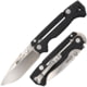 Cold Steel AD-15 Lite Lockback Folding Knife, Black Griv-Ex Handle, 5" Closed, 3.5" Satin Finish Aus-10A Stainless Bla, CS-58SQL