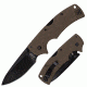 Cold Steel American Lawman Knife, Brown/Black, 8 1/8in, CS-58ALVF