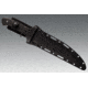 Cold Steel Boar Hunter Fixed Blade Knife, Kraton Handle, Plain, Cordura Sheath, CS-39LSP