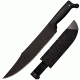 Cold Steel Bowie Machete with sheath, Black, 17 5/8in, CS-97BWM12Z