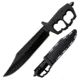 Cold Steel Chaos Bowie, 10.5in Blade Length, SK-5 High Carbon Steel Knife, CS-80NTB