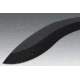 Cold Steel Chaos Kukri Fixed Blade Knife, 12.5in Plain Black SK-5 High Carbon, Black Aluminum Handle, CS-80NTK