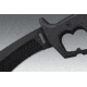 Cold Steel Chaos Kukri Fixed Blade Knife, 12.5in Plain Black SK-5 High Carbon, Black Aluminum Handle, CS-80NTK