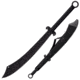 Cold Steel Chinese Sword Machete, w/o Sheath, 1055 Carbon Steel with Black Baked-On Anti Rust Matte Finish, Black, 24 in, CS-97TCH