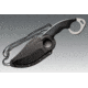 Cold Steel Double Agent II Fixed Blade Knife, Grivory Grip, Plain, Secure-Ex Neck Sheath, CS-39FN