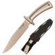 Cold Steel Drop Forged Bowie Knife, Black, 11 1/4in, CS-36MD