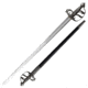 Cold Steel English Back Sword, Black/Silver, 38 1/2in, CS-88SEB