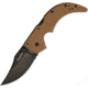 Cold Steel Espada Lockback Coyote Tan Folding Knife,3.5in,Standard Edge,Clip Point,Tan,G10 Handle CS62NGMVB