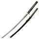 Cold Steel Gold Lion Katana, Black/Green/Gold, 41 1/4in, CS-88ABK