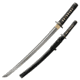 Cold Steel Gold Lion Wakishashi, Black/Green/Gold, 28 1/4in, CS-88ABW