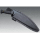 Cold Steel Gurkha Kukri Fixed Blade Knife, Kraton Handle, Plain, CS-39LGKT
